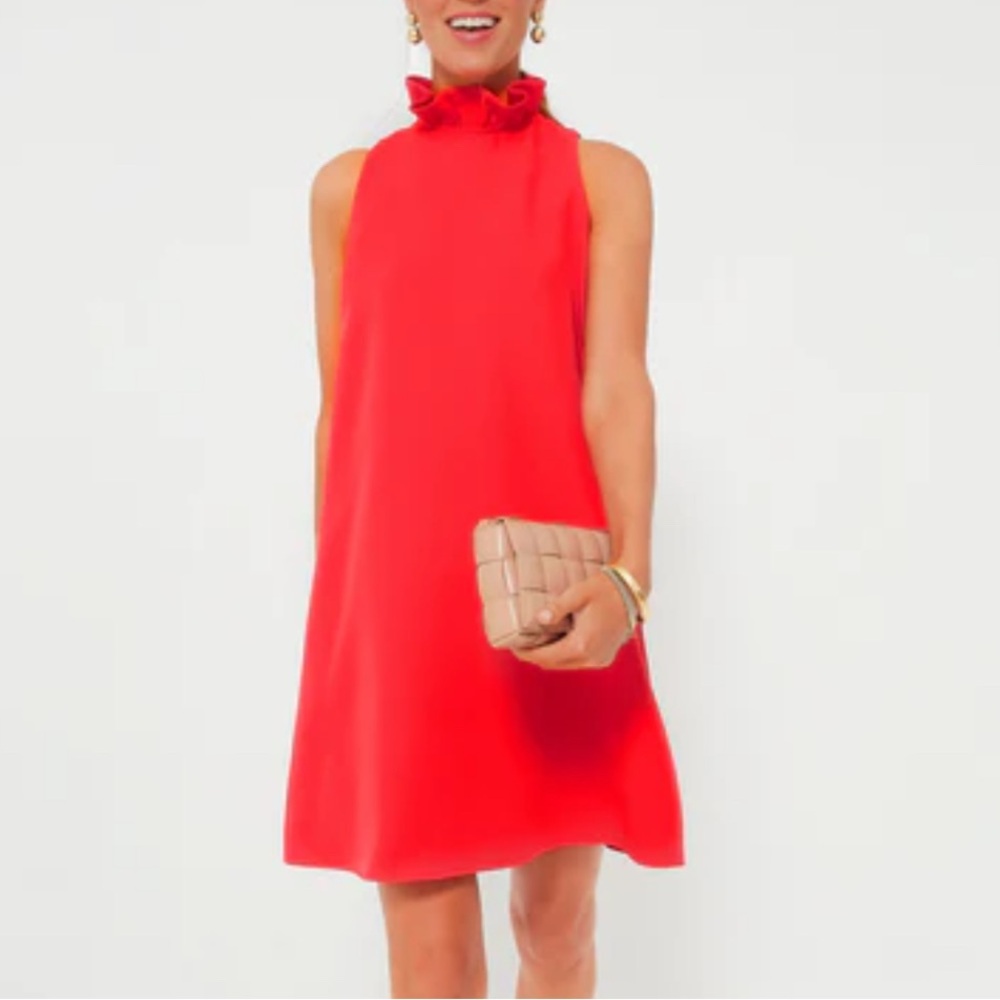 Tuckernuck Poppy Red Blythe Dress Size L